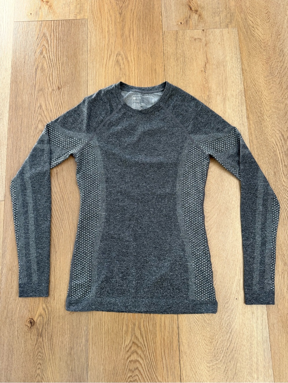 FIGS Salta Seamless Longsleeve Underscrub XS Graphite